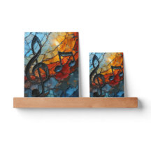 Musiknote Stain Glass