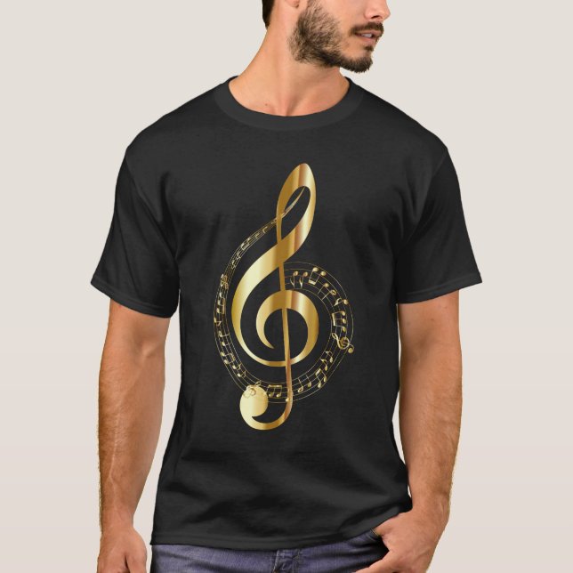 Musiknote T-Shirt (Vorderseite)