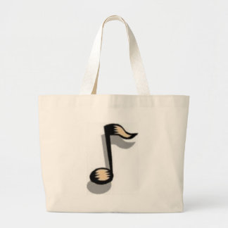 Musiknote-Tasche Jumbo Stoffbeutel