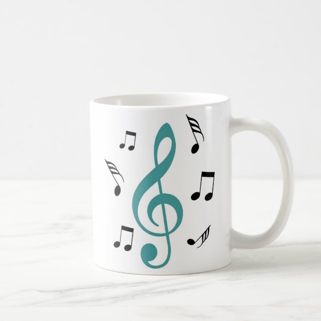 Musiknote-Tasse Tasse (Rechts)