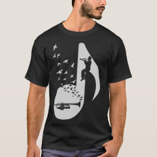 Musiknote Trompete T-Shirt