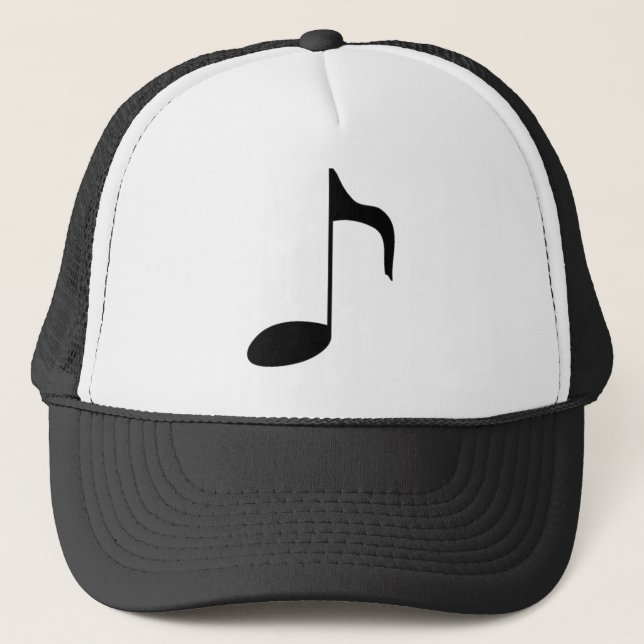 Musiknote Truckerkappe (Vorderseite)