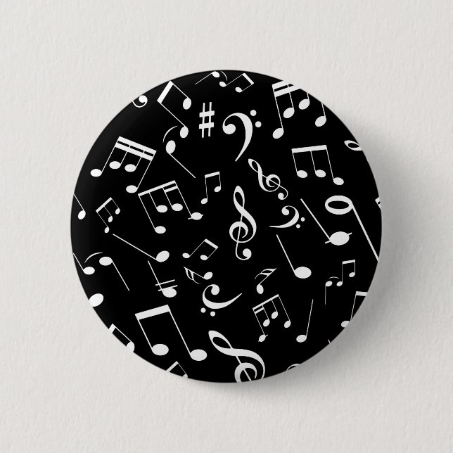 Musiknoten 2 button (Vorderseite)