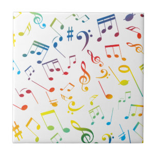 Musiknoten 4 fliese