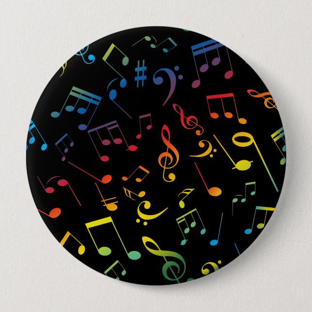 Musiknoten 5 button (Vorderseite)