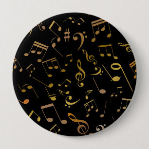 Musiknoten 6 button