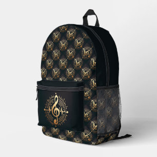 Musiknoten Bedruckter Rucksack