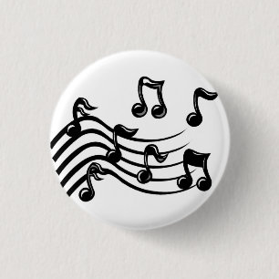 Musiknoten Button