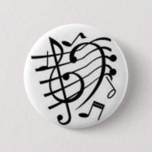 Musiknoten Button
