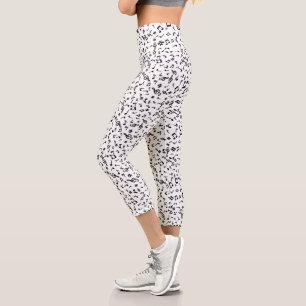 Musiknoten Capri Leggings