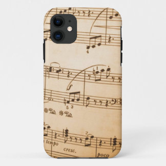 Musiknoten Case-Mate iPhone Hülle