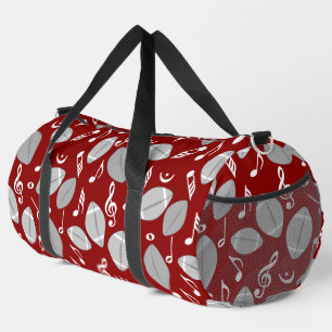 Musiknoten Footballs Duffle Bag