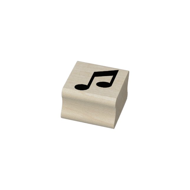 Musiknoten  gummistempel (Stempel)