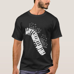 Musiknoten Klavier für klassische Musik T-Shirt