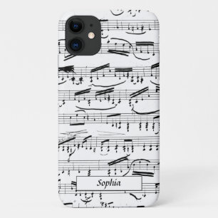 Musiknoten Klavier Notenblätter Maßgeschneidert Case-Mate iPhone Hülle