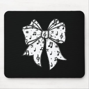 Musiknoten Kokette Bogen Musiklehrer Schule Musik Mousepad