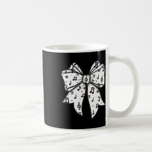Musiknoten Kokette Schleife Musiklehrer Schule Mus Kaffeetasse