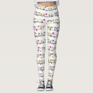 Musiknoten Leggings