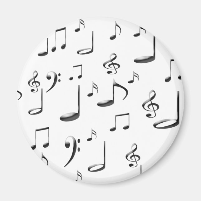 MUSIKNOTEN MAGNET (Vorne)
