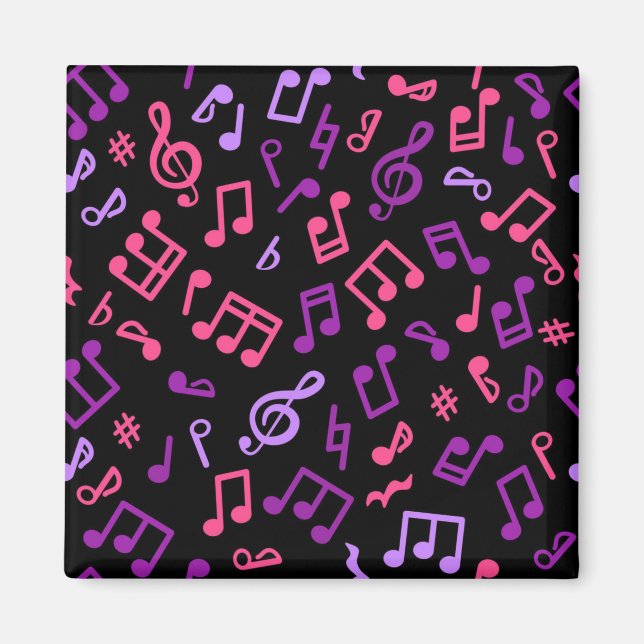 Musiknoten Magnet (Vorne)