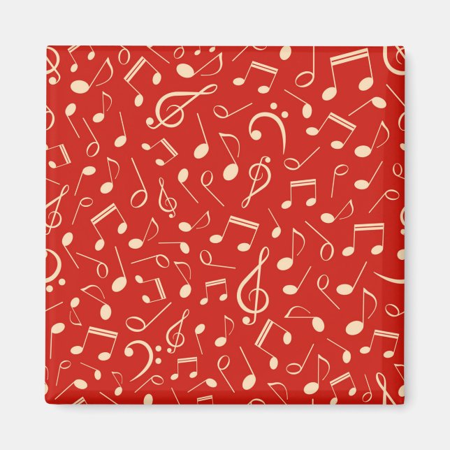 Musiknoten Magnet (Vorne)