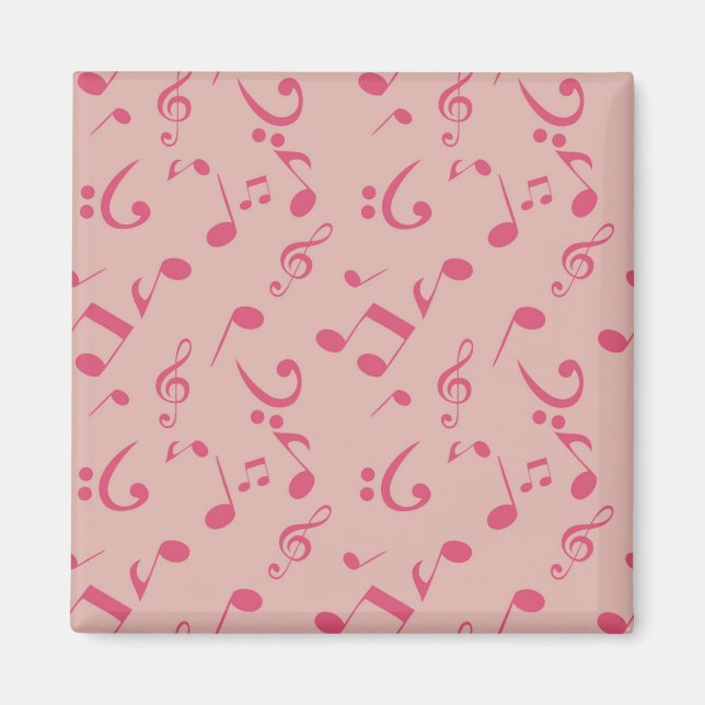 Musiknoten Magnet (Vorne)