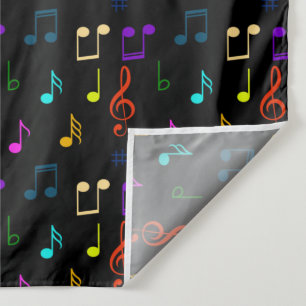 Musiknoten Musiker Geschenke Musikalische Noten Ku Wandteppich