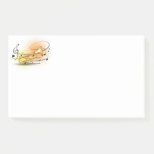 Musiknoten Notizen abschicken (Vorderseite)