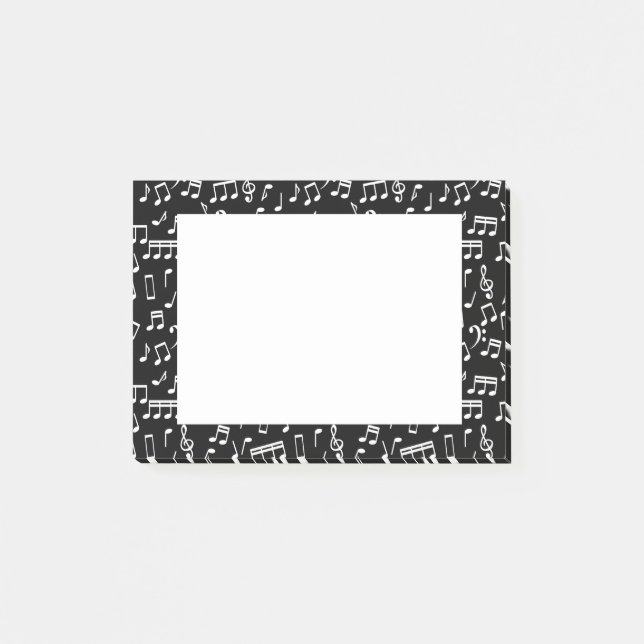 Musiknoten Notizen abschicken (Vorderseite)