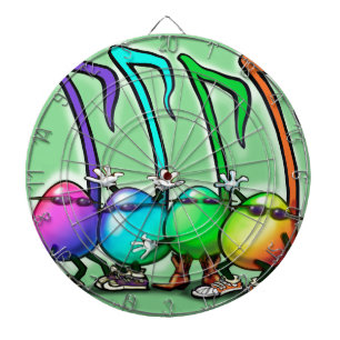 Musiknoten Party Dartscheibe