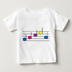 Musiknoten Säugling T - Shirt