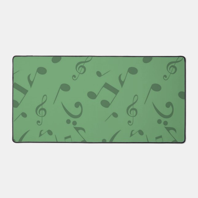 Musiknoten Schreibtischunterlage (Vorderseite)