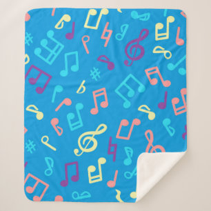 Musiknoten Sherpadecke