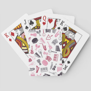 Musiknoten Spielkarten