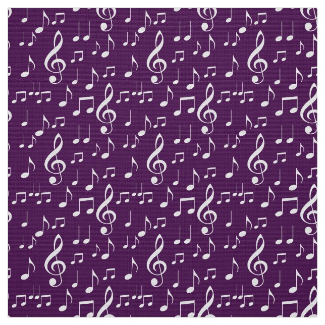 Musiknoten Stoff (Muster)