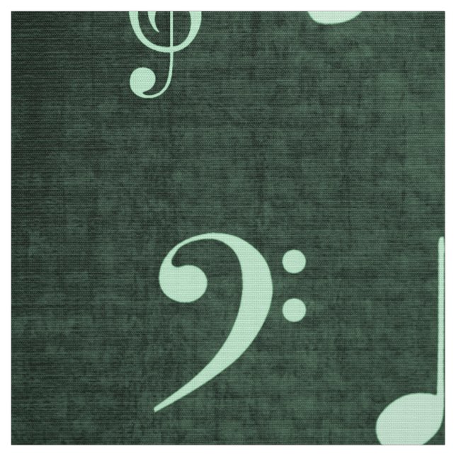 Musiknoten Stoff (Muster)