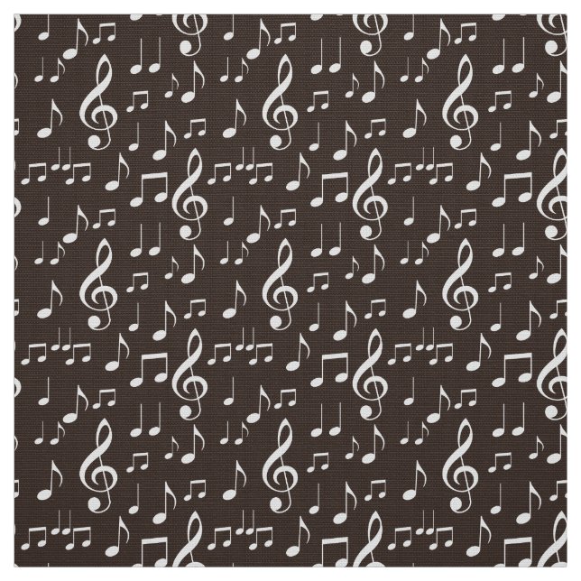 Musiknoten Stoff (Muster)