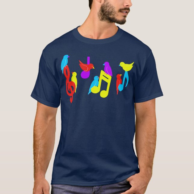 Musiknoten T-Shirt (Vorderseite)