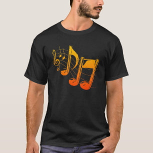 Musiknoten-T - Shirt
