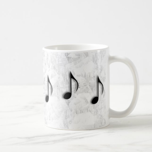 Musiknoten Tasse (Rechts)