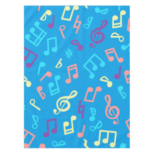 Musiknoten Tischdecke