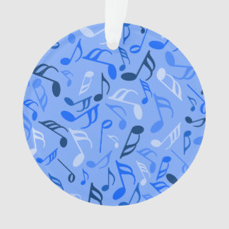 Musiknotens Blue Ornament