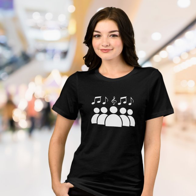 Musiknotens Herzlich T - Shirt - Musiker & Music L (Music Notes T-shirt, Music Note Heart, Music Shirt, Musician Shirt, Gift for Musician, Music Teacher)