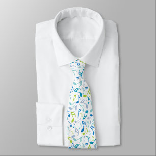 Musiknotens Neck Tie Krawatte