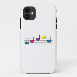 Musiknotens Staff Girly farbenfroh Case-Mate iPhone Hülle