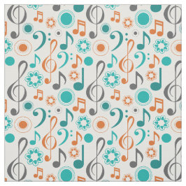 Musiknotens Treble Bass Clef Band Orchestra Stoff