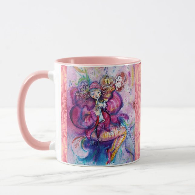 MUSIKPINK MIT EIGENEM KLEIN TASSE (Links)