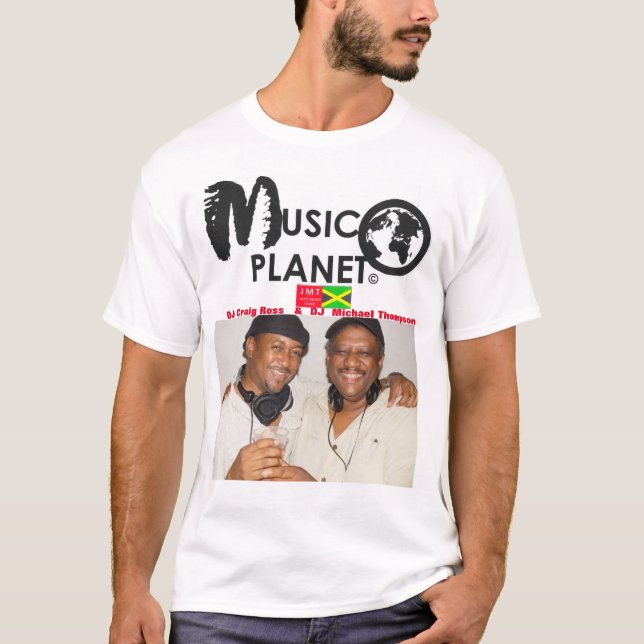 MUSIKPLANET CRAIG & MIKEY - T - Shirt für Männer (Vorderseite)