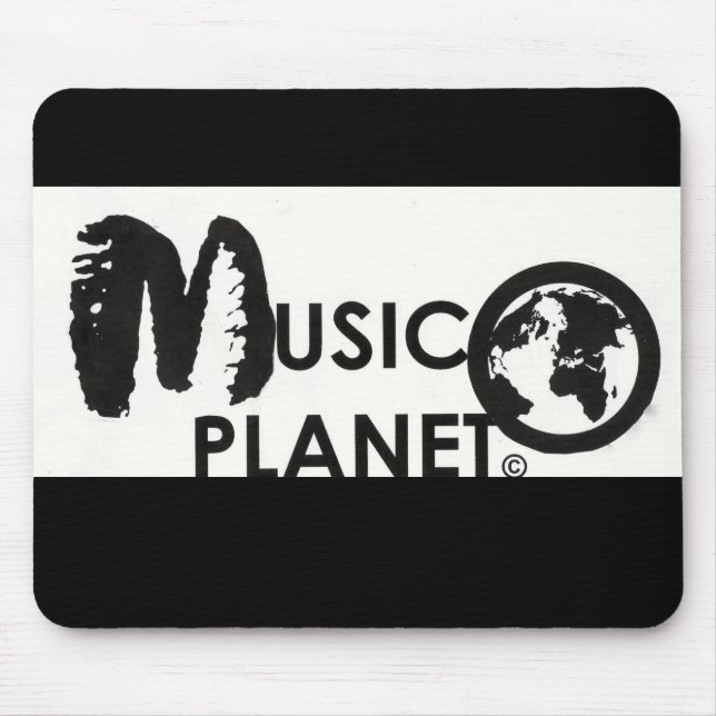 MUSIKPLANET Mousepad (Vorne)
