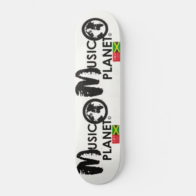 MUSIKPLANET-Skateboard Skateboard (Vorderseite)
